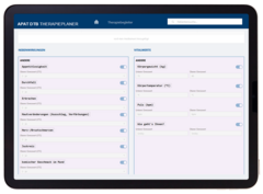 APAT DTB Ärzte App Überwachung von Vitalwerten und Nebenwirkungen
